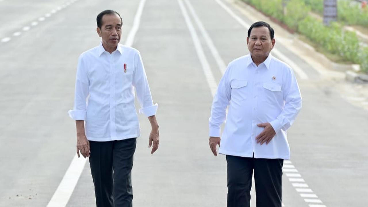 Jokowi-Prabowo di IKN
