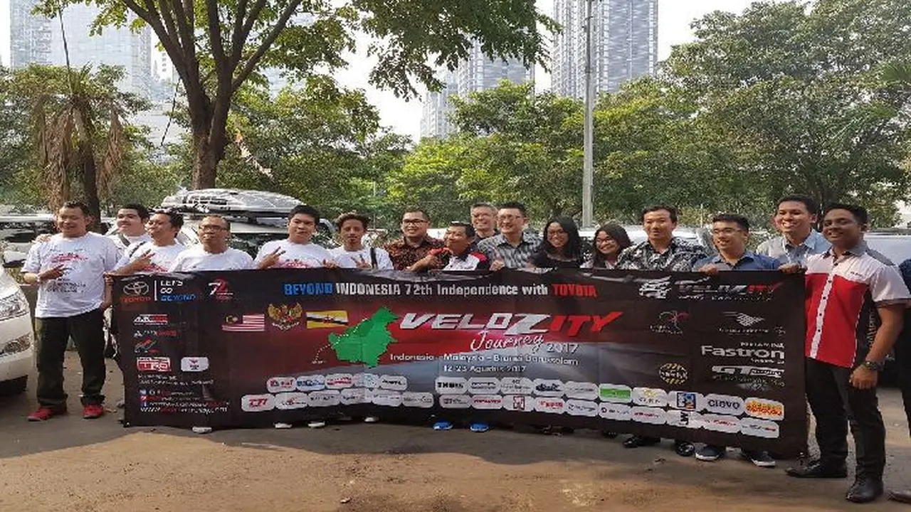 Velozity Journey 2017 lintas 3 negara (Foto: Istimewa)