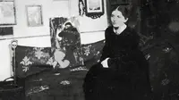 Paula Modersohn-Becker di studio lukisnya. (Doc: Artsy)