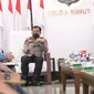 Kapolda Sumut, Irjen Pol RZ Panca Putra Simanjuntak, mengundang para produsen minyak goreng di Sumut. Mereka berkumpul di Lobbi Adhi Pradana, Mapolda Sumut (Ist)