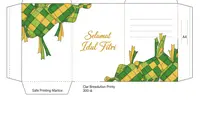 30 Desain Amplop Lebaran Tinggal Print, Bikin THR Makin Berkesan