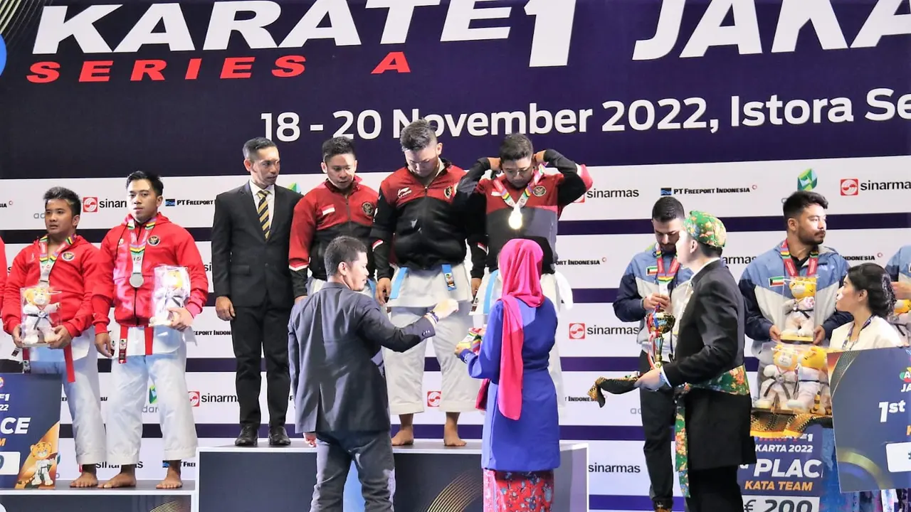 Kejuaraan Karate Internasional WKF Series A 2022 - Kata Beregu Putra