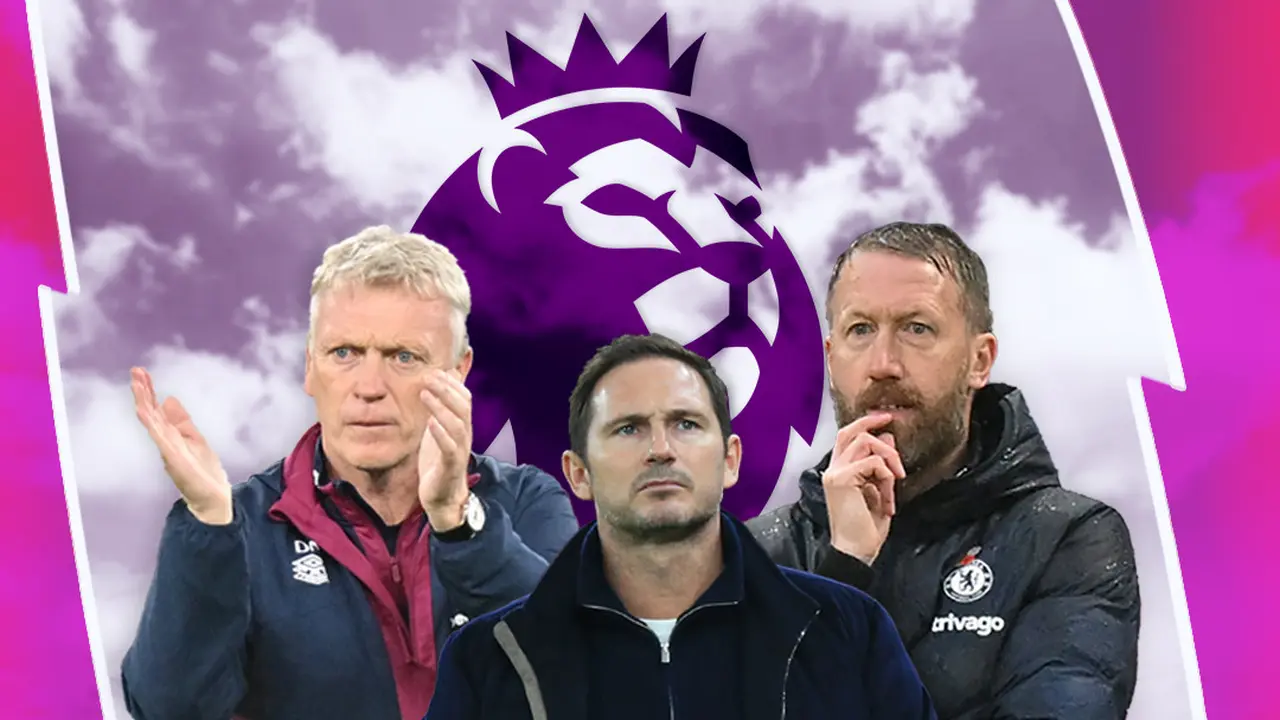 Premier League - Frank Lampard, Graham Potter, David Moyes