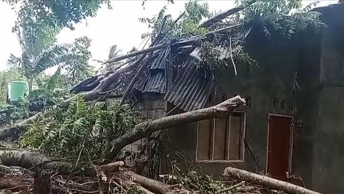 Flores Timur Porak-poranda: Cuaca Ekstrem Rusak Parah 6 Rumah dan Fasilitas Sekolah