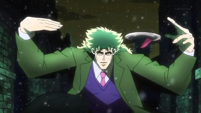 Karakter Robert EO Speedwagon dalam anime JoJo's Bizzare Adventure (credit: imdb.com)