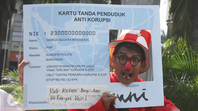 20170319- Aksi Tuntut Tuntaskan Kasus E-KTP-Jakarta- Angga Yuniar