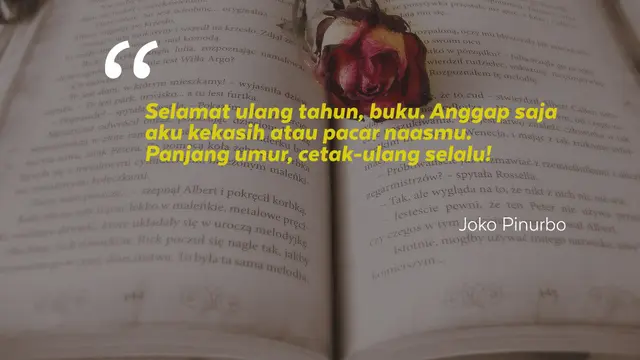 40 Kata-Kata Ucapan Hari Buku Sedunia 2020, Tersirat Makna