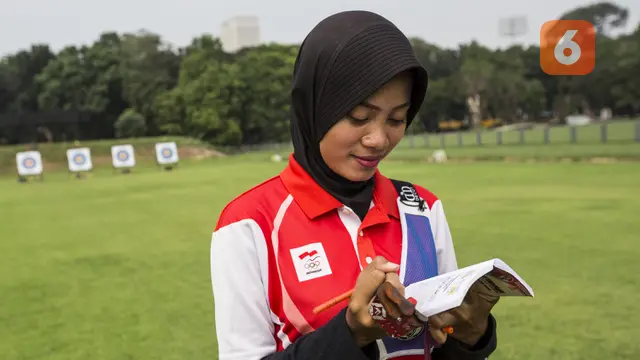 Latihan Panahan Asian Games