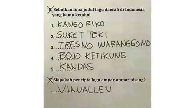 6 Jawaban Murid Ini di Soal Kesenian Ini Absurd Banget, Kocak
