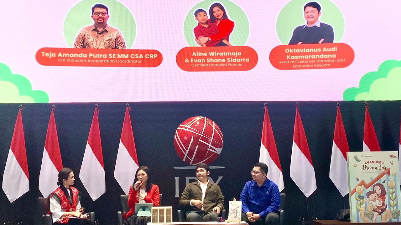 Financial Literacy for Families di Main Hall Bursa Efek Indonesia (BEI), Sabtu (21/9/2024). (Natasha/Liputan6.com)