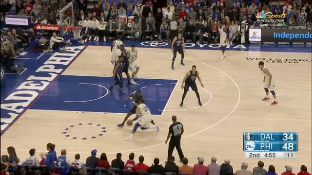 Berita video game recap NBA 2017-2018 antara Philadelphia 76ers melawan Dallas Mavericks dengan skor 109-97.