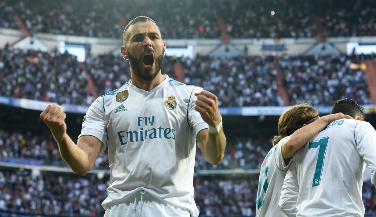 Real Madrid adalah tim paling sukses dalam sejarah Liga Champions dengan memenangkan rekor 13 kali juara. Wajar jika mereka berhasil mencapai babak 16 besar lebih banyak daripada tim lain, yaitu 19 kali. Musim ini, Los Blancos akan menghadapi PSG di laga pembuka. (AFP/Christof Stache)