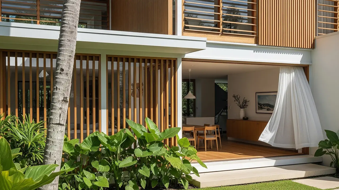 Rumah Hemat Energi untuk Iklim Tropis (Gemini AI)