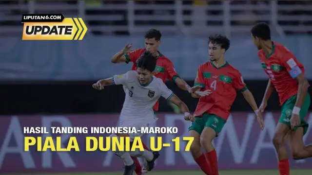 Timnas Indonesia harus menelan kekalahan dalam laga terakhir Grup A Piala Dunia U-17 2023. Garuda Asia takluk 1-3 kontra Maroko di Stadion Gelora Bung Tomo, Surabaya, Kamis (16/11/2023).