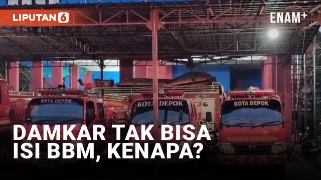 Viral! Pemadam Kebakaran Kehabisan Saldo Kartu Pengisian BBM