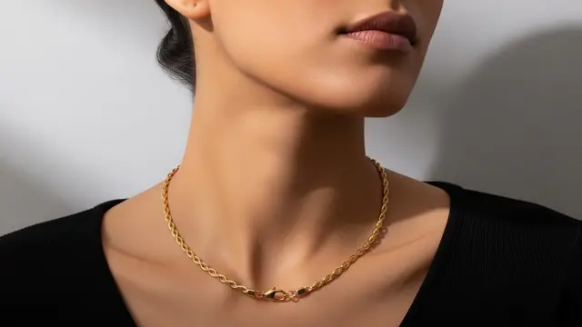 Kalung Rantai Kabel