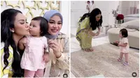 Krisdayanti main bareng sang cucu Ameena saat buka puasa bersama (Foto: Instagram krisdayantilemos)