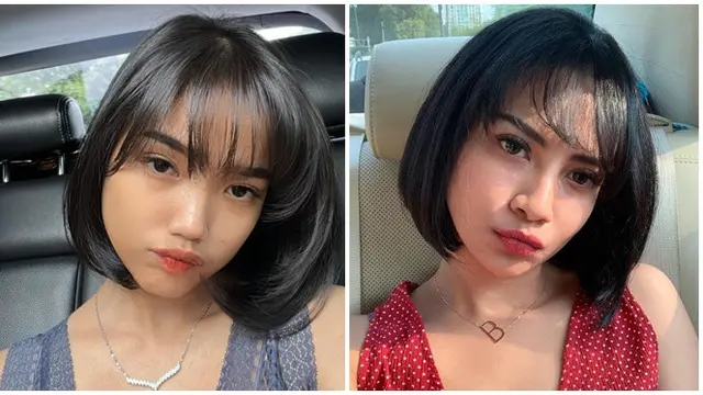 Bak Kembar, Ini 6 Potret Gaya Rambut Baru Fuji yang Disebut Mirip Vanessa Angel