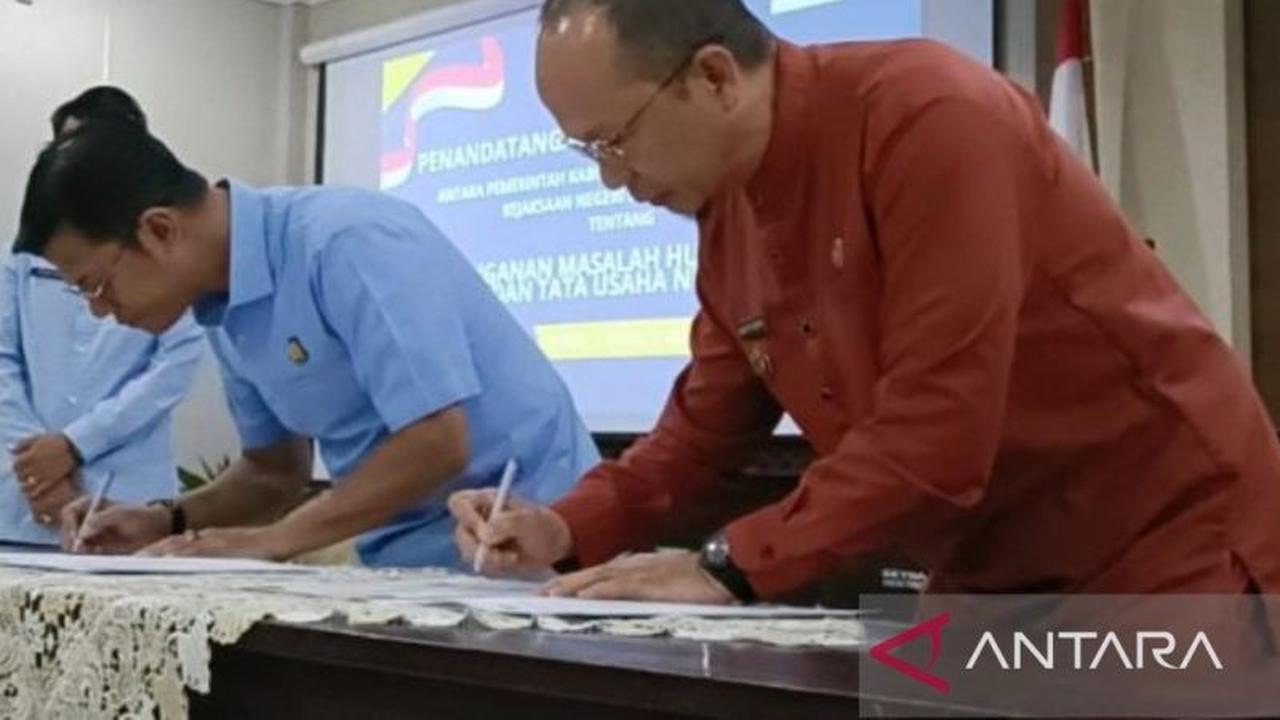 Perkuat Pembangunan, Bangka Tengah Jalin Kerja Sama Pendampingan Hukum dengan Kejari