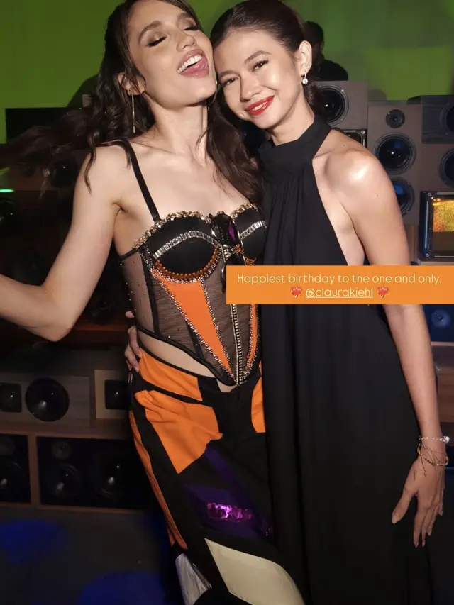 Sederet Gaya Artis Hadir di Pesta Ulang Tahun Cinta Laura ke-32.