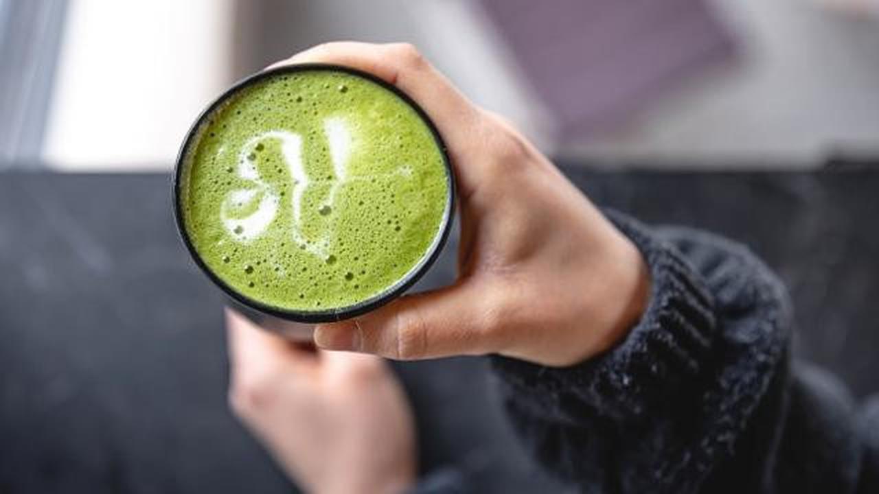 Ilustrasi Matcha Latte
