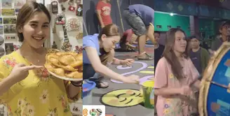 Ayu Ting Ting dikenal sebagai salah satu artis sukses dan kaya raya. Selama ini, Ayu kerap tampil glamor saat terlihat di layar kaca. Berbeda dengan kesehariannya saat dirumah, ia tampil sederhana dan sering mengenkan daster dan juga celana pendek. Berikut beberapa potretnya. [Instagram/@ayutingting92]