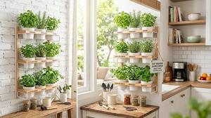 7 Ide Rak Tanaman Bumbu Dapur untuk Rumah Kecil, Hemat Tempat dan Bikin Dapur Lebih Segar