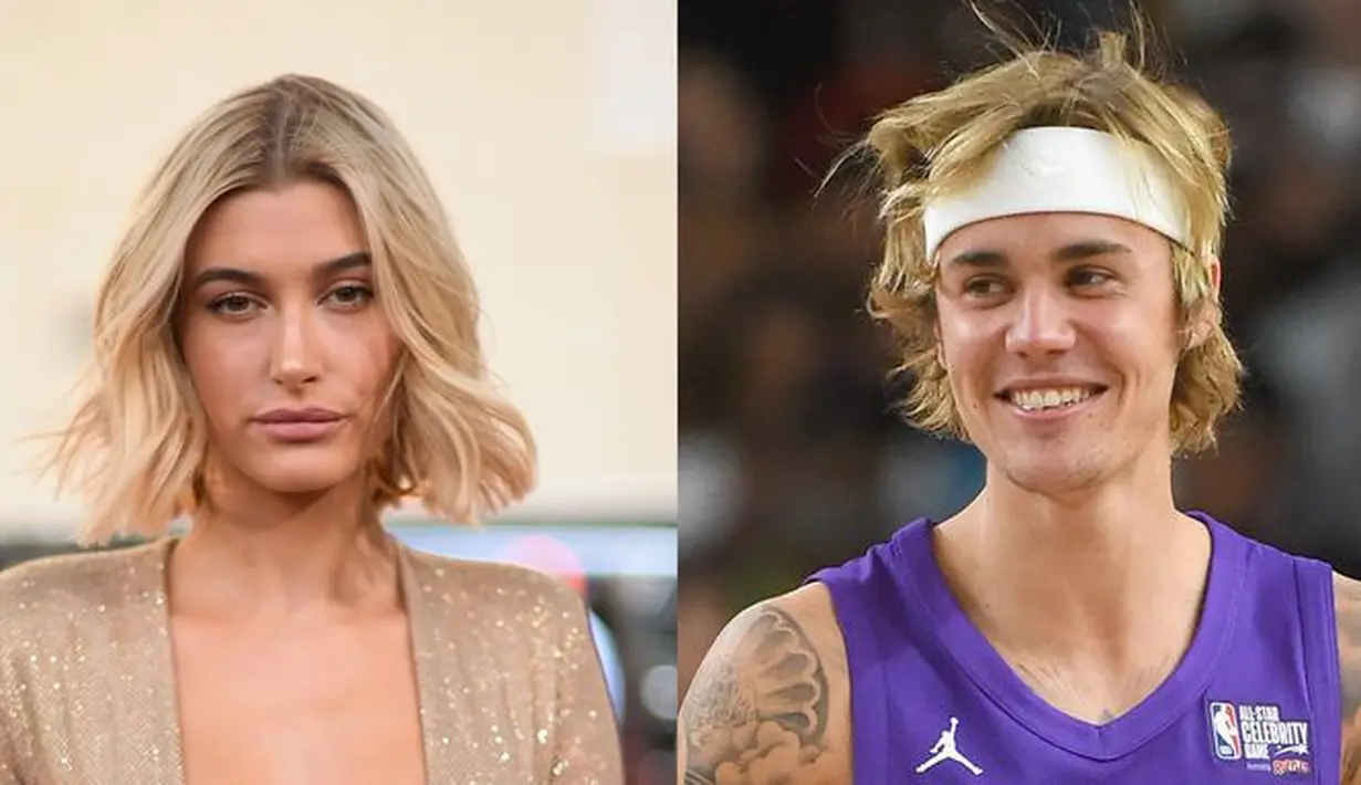 Dalam sebuah video yang tersebar, terlihat tangan Justin Bieber dikalungkan ke leher Hailey Baldwin. (elle.com)