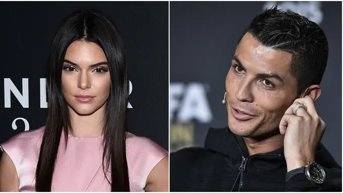 Kendall Jenner dan Cristiano Ronaldo