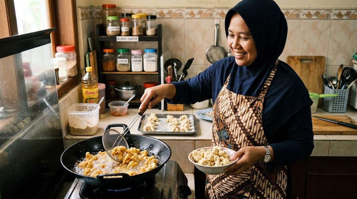 Resep Kembang Kol Goreng Tepung Renyah/AI Generated