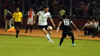 Pemain Indonesia All Stars didominasi skuat Persija Jakarta. Ikon "Macan Kemayoran", Ismed Sofyan mencetak satu gol.