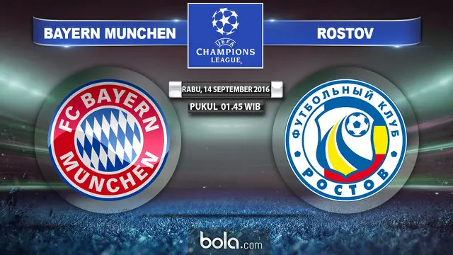 Bayern Munchen vs Rostov