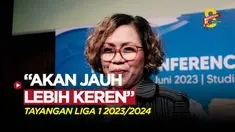 Berita Video, Direktur Programming SCM, Harsiwi Achmad menyebut nantinya tayangan Liga 1 musim baru akan jauh lebih keren dalam konferensi pers, Kamis (15/6/2023)