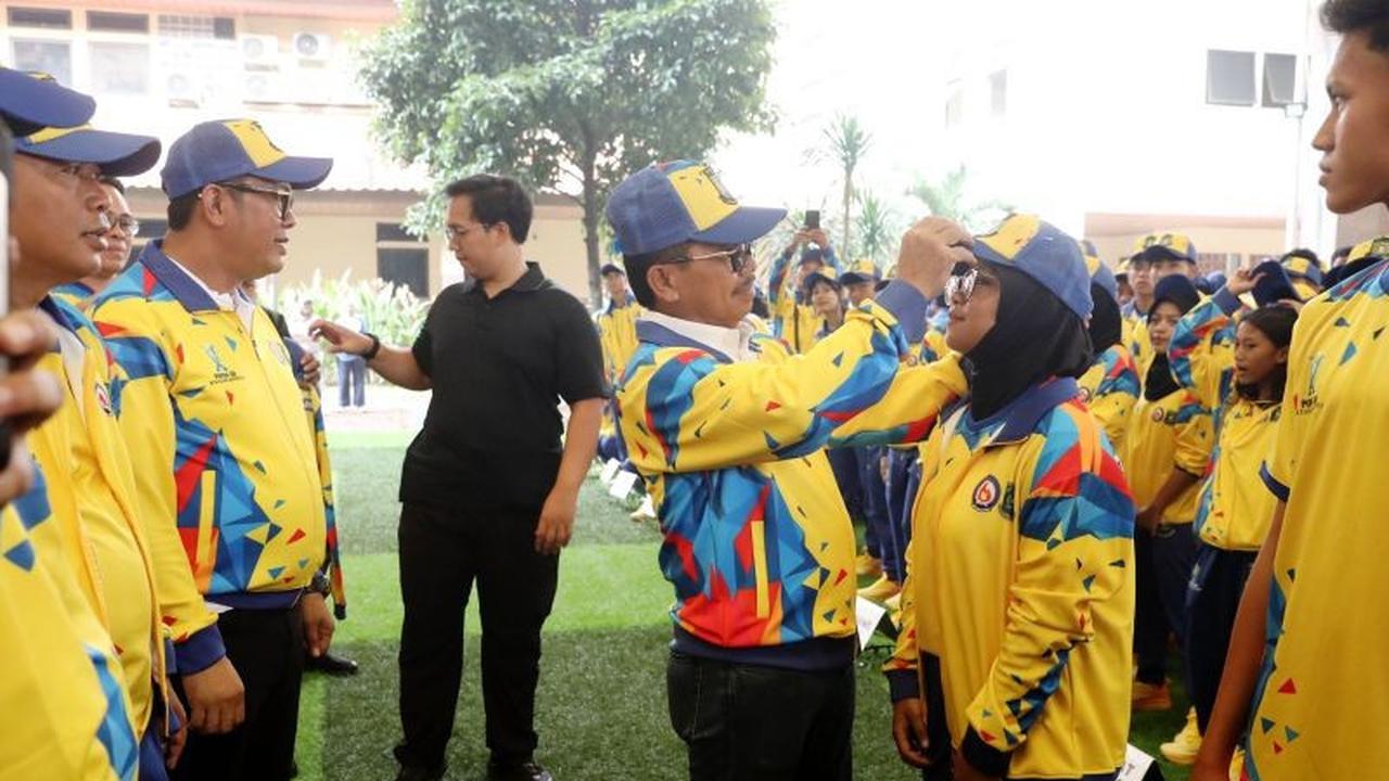 Pemkot Tangerang Kirim 411 Atlet Tangerang POPDA XII Banten, Targetkan Juara Umum