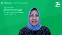 Director & Chief of Legal, Risk, and Compliance Officer Manulife Aset Manajemen Indonesia, Justitia Tripurwasani (Dok: Liputan6.com/Pipit Ramadhani)