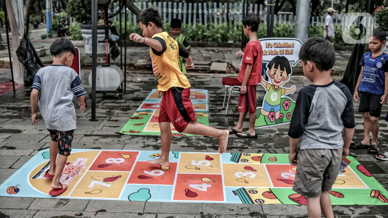 Semarak Festival Permainan Tradisional di Kota Tua Jakarta