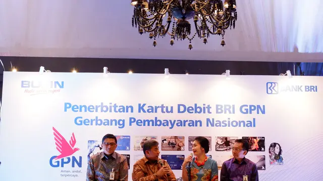 20 juta kartu debit BRI berlogo GPN siap diterbitkan hingga akhir 2018