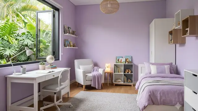 Lavender yang Lembut dan Menenangkan