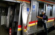 KRL tabrakan, Rp 20 miliar melayang