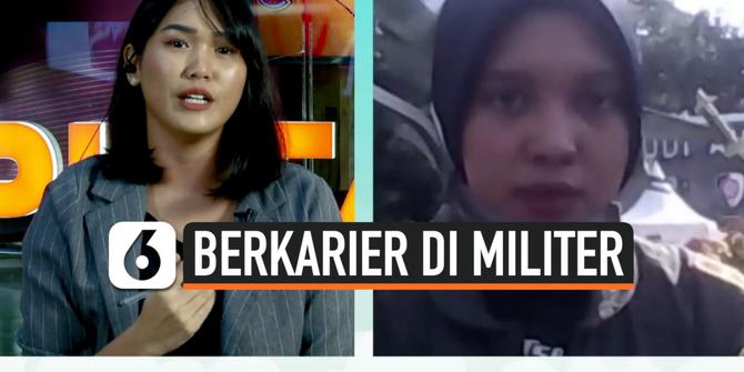 VIDEO: Letda Ajeng Buktikan Perempuan Mampu Berkarier di Militer