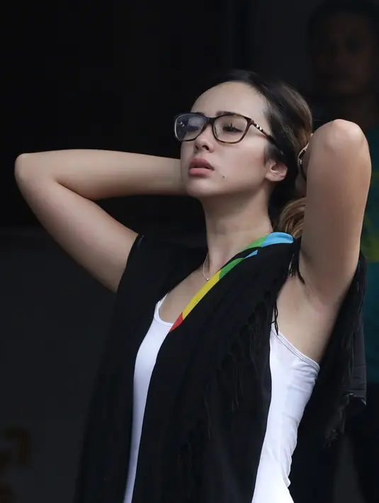 Pemeran Keisha dalam sinetron Ganteng Ganteng Serigala Return produksi Amanah Surga Productions itu mengaku tidak mengalami kesulitan dalam genre komedi yang sekarang ini dilakoni. (Bambang E. Ros/Bintang.com)