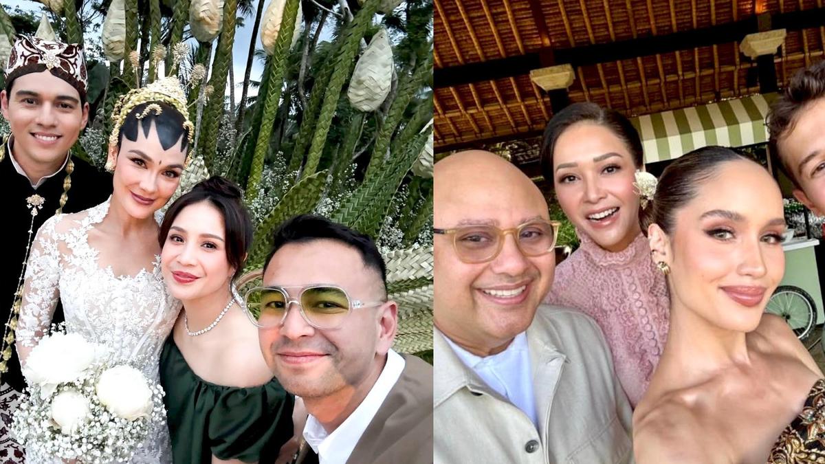 8 Gaya Tamu Artis di Pernikahan Maxime Bouttier dan Luna Maya, dari Nagita Slavina hingga Cinta Laura Kompak Tampil Serba Hijau