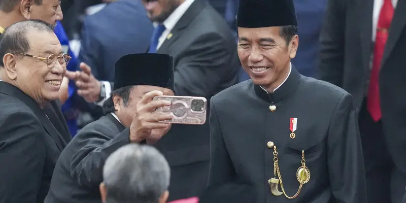 Baju Adat Betawi Jokowi di Sidang Tahunan MPR