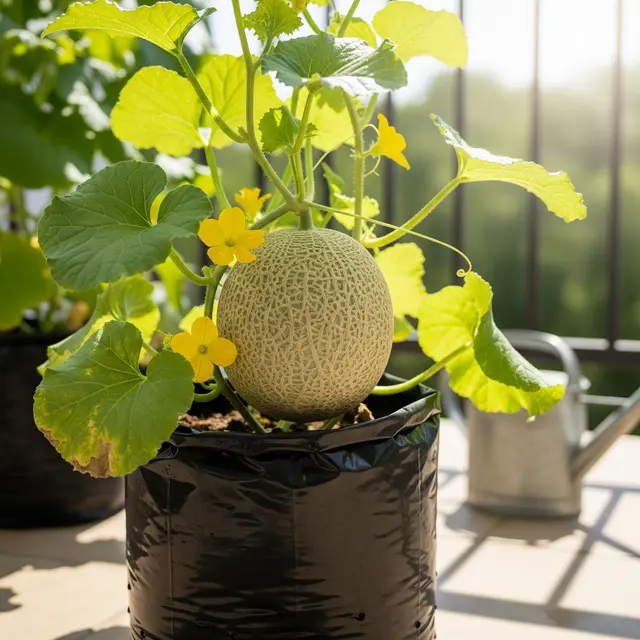 6 Tips Melon Cepat Besar Meski Ditanam di Polybag, Panen Melimpah di Rumah