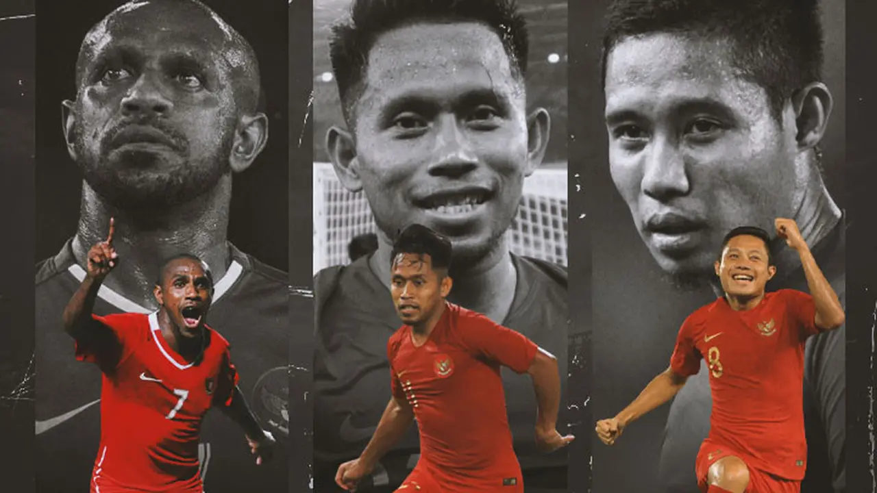 Timnas Indonesia - Boaz Solossa, Andik Vermansah, Evan Dimas
