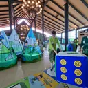 Hari Anak Nasional 2026, Terminal Bandara Soekarno Hatta Disulap Jadi Arena Ular Tangga Raksasa