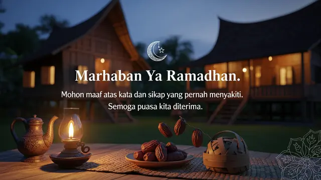 Gambar Marhaban Ya Ramadhan