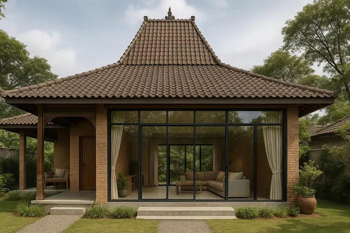 7 Model Rumah Joglo Modern Klasik 1 Lantai, Perpaduan Tradisi dan Kenyamanan Masa Kini