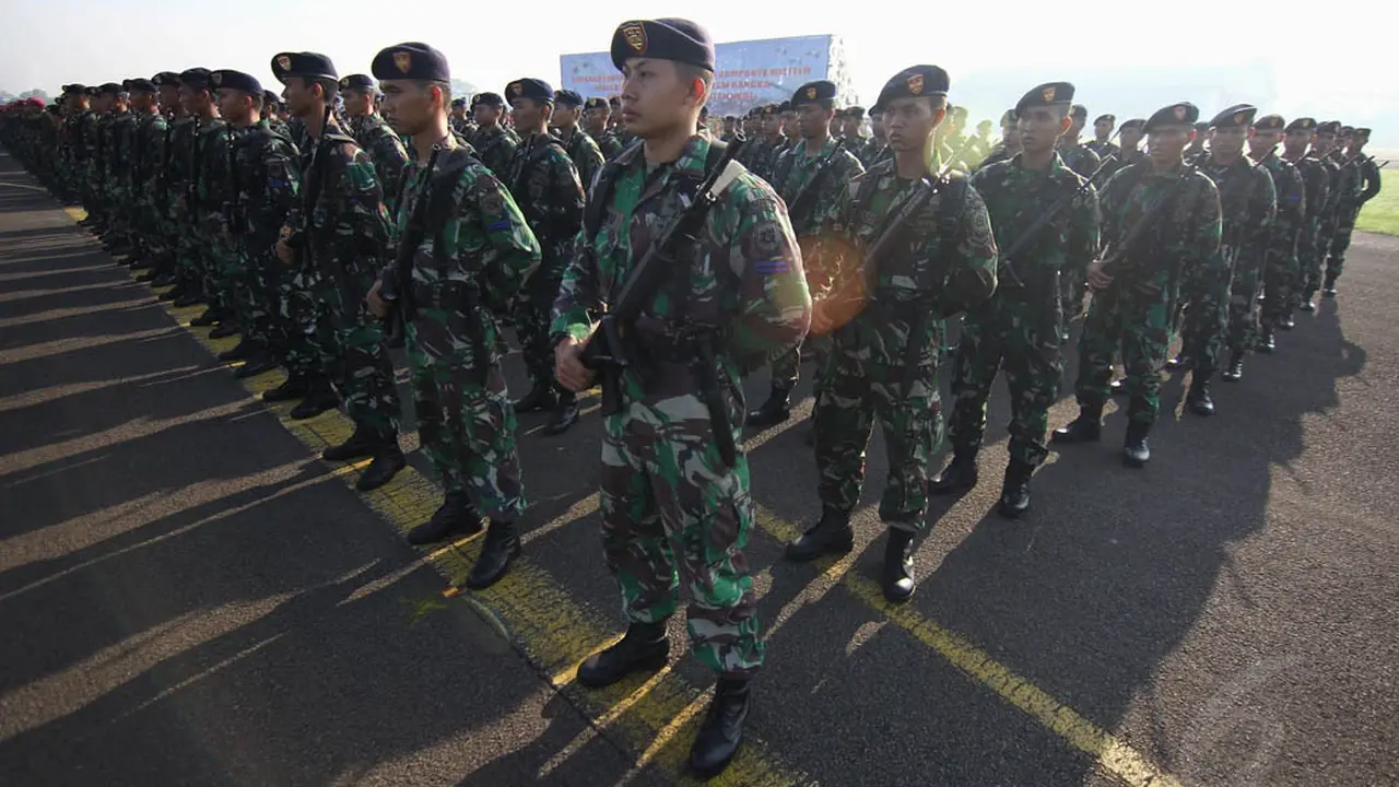 Kemampuan 15.108 Personel Diuji dalam Latihan Gabungan TNI 2014