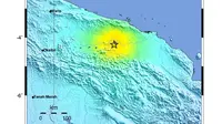 Gempa bumi mengguncang wilayah Keerom, Papua, pada Minggu (24/3/2024) pukul 03.07 WIB. Gempa Keerom tersebut memiliki parameter dengan magnitudo 6,8. (Dok. BMKG).